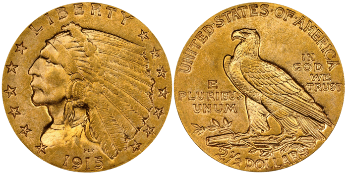 12. 1915 Indian $2.50 | NGC